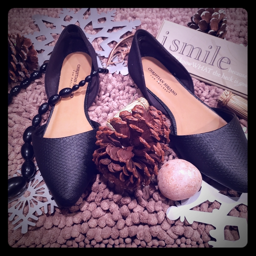 Christian Siriano brand flat shoe